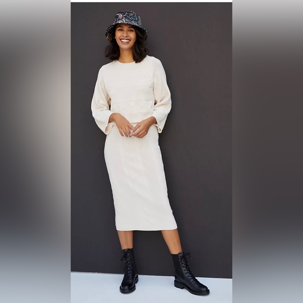 Anthropologie Hayden sweater midi dress size XS